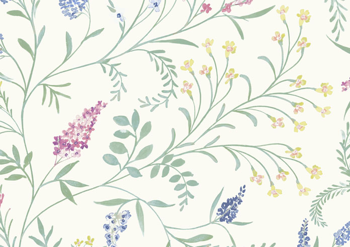 Summer Meadow, Bouqet - Twist&Fit Roller Blind - Image 6